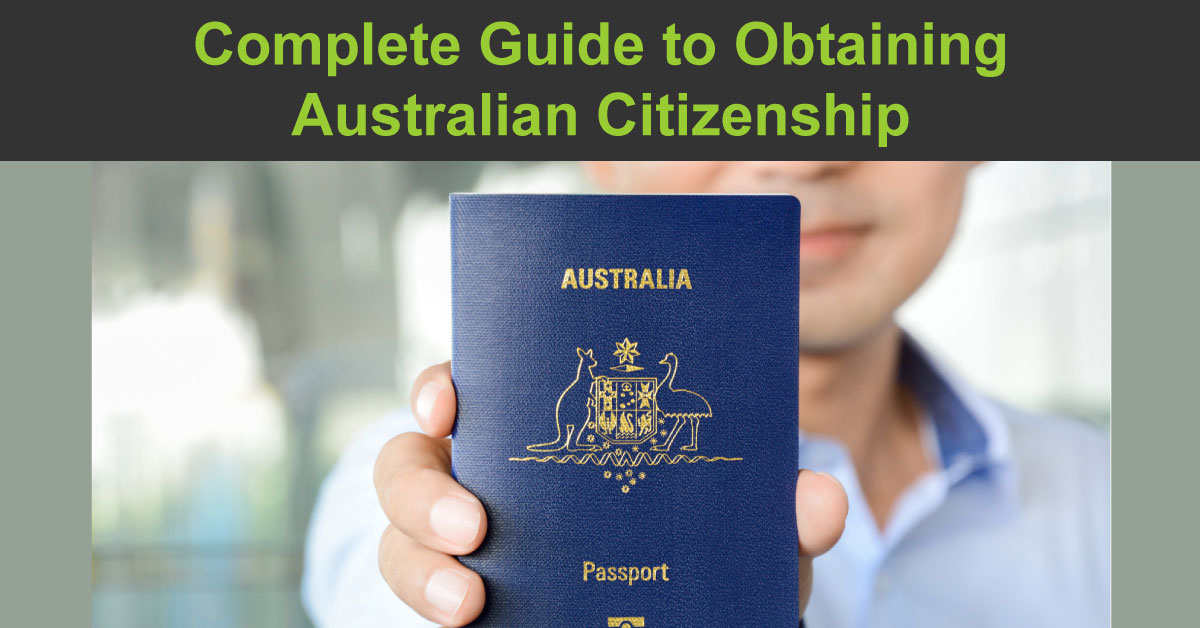 Australian Citizenship How to Obtain an Australian Passport